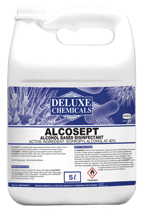 Alcohol based disinfectant